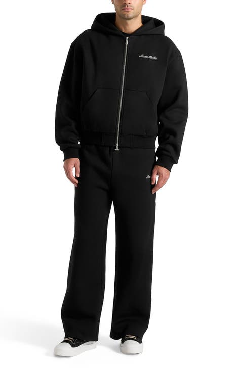 Unisex Signature Relaxed Fit Zip Hoodie