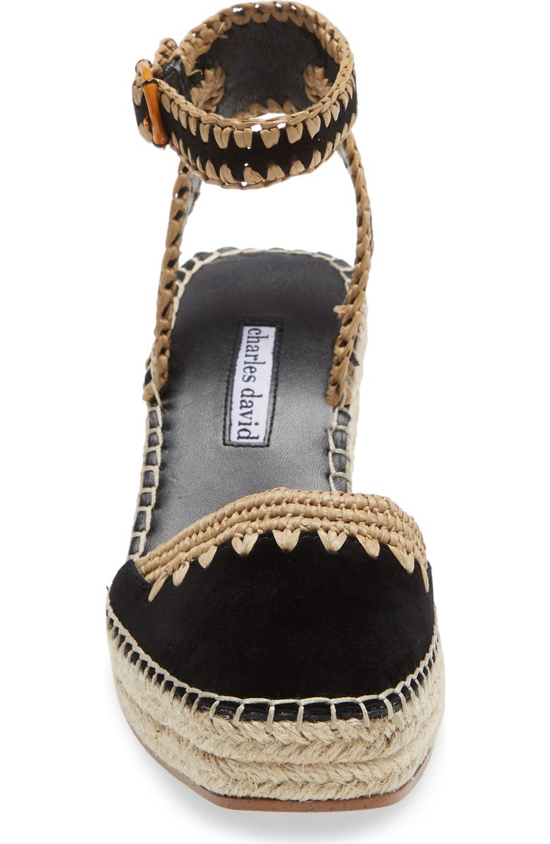 Charles David Global Wedge Sandal, Alternate, color,