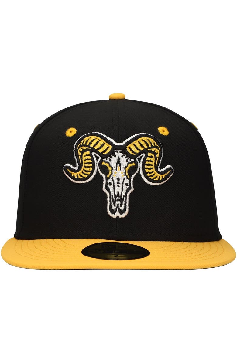 New Era Men's New Era Black Chivos de Hartford Copa de la Diversión 59FIFTY Fitted Hat, Alternate, color, Black