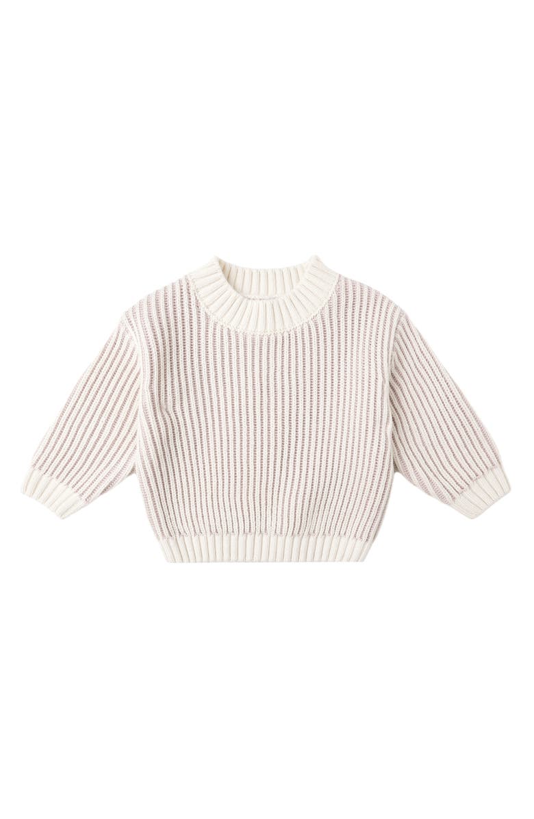 QUINCY MAE Relaxed Sweater, Main, color, Lilac