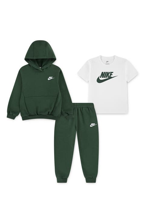Kids' 3-Piece Hoodie, T-Shirt & Joggers Set