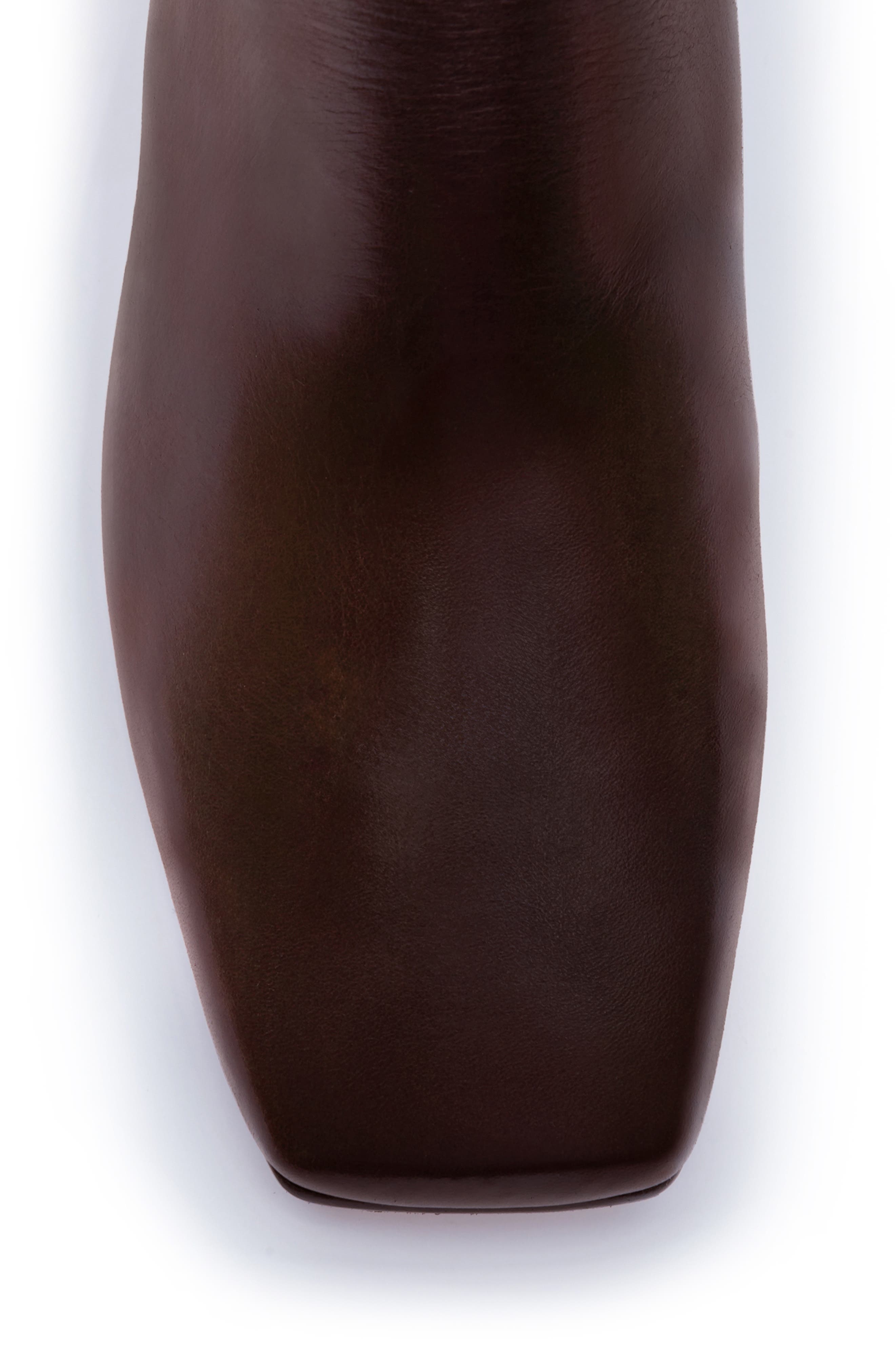 Barnes Knee High Boot, Alternate, color, DARK CHOCOLATE PARAFIN PULL UP