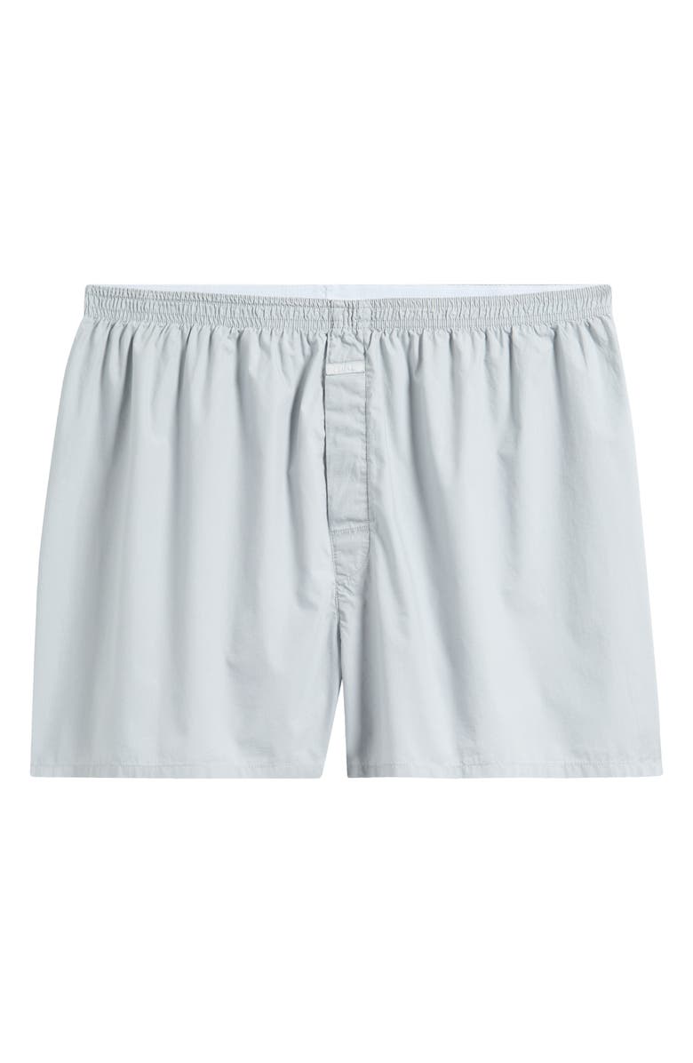 SKIMS Cotton Poplin Boxers, Alternate, color, Mercury