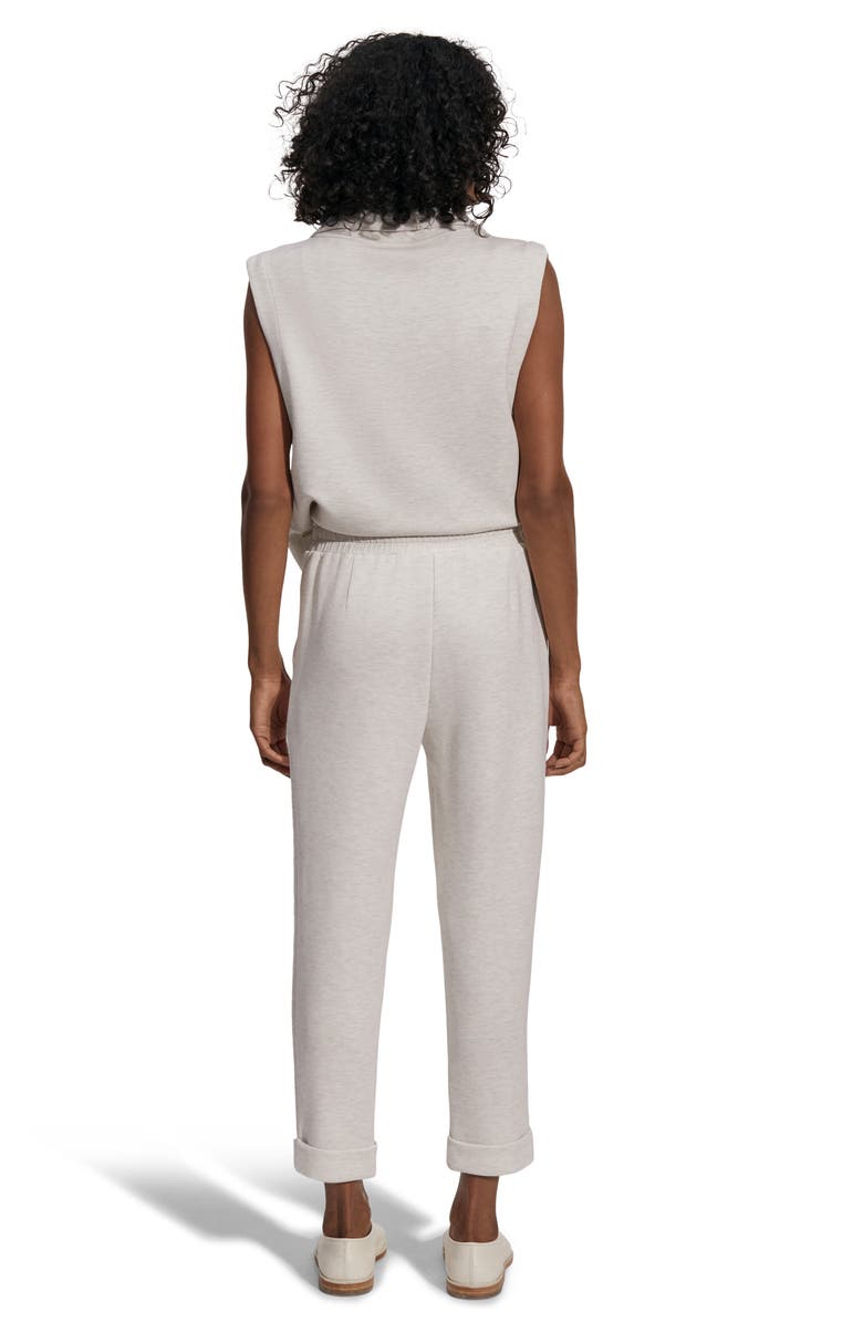 Varley Rolled Cuff Pants, Alternate, color, Ivory Marl