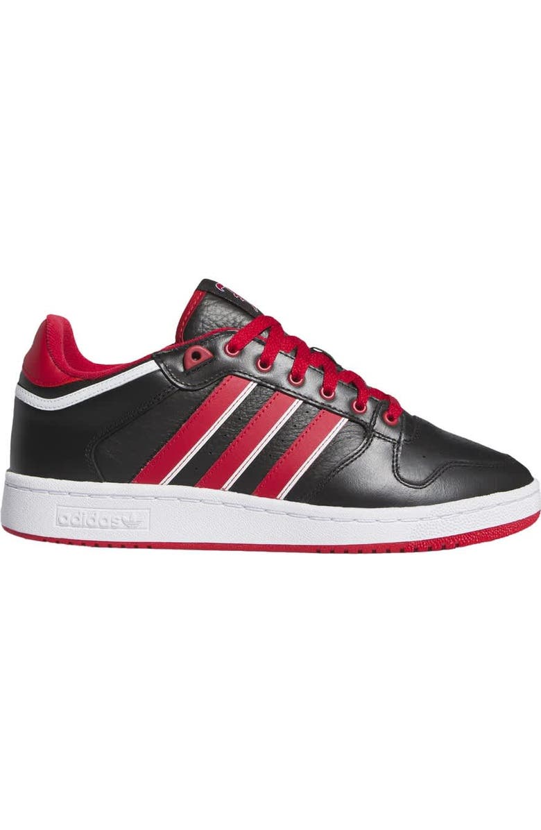 adidas Unisex adidas Black/Red Louisville Cardinals Centennial 85 Low Basketball Shoes, Alternate, color,
