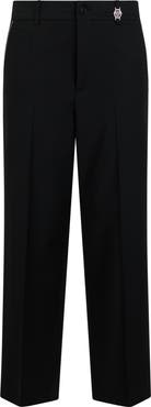 PHILIPP PLEIN Loose Fit Trousers Studs Men