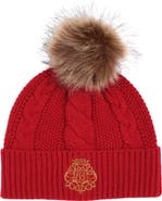 Lauren Ralph Lauren direct embroidery cable hat