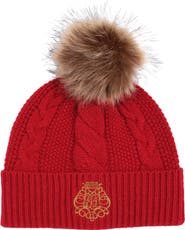 Lauren Ralph Lauren direct embroidery cable hat