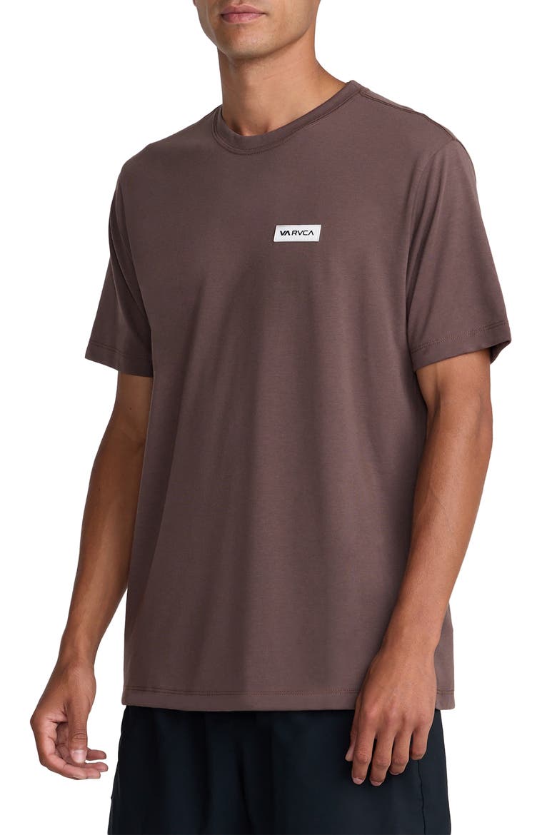 Icon Performance T-Shirt, Alternate, color, MOCHA