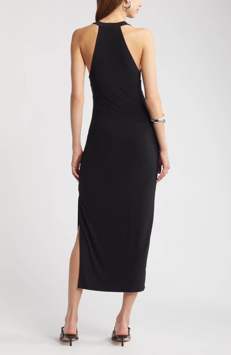 Open Edit Plunge Neck Dress, Alternate, color,
