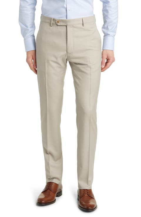 Noah Classic Serge Wool Straight Leg Pants
