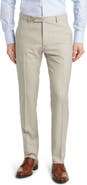 Zanella Noah Classic Serge Wool Straight Leg Pants
