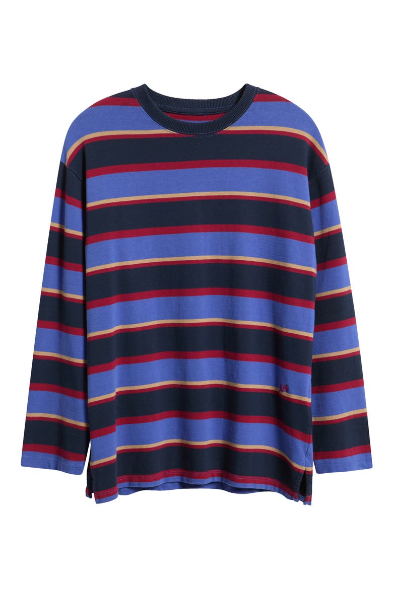 Ali Striped Long Sleeve T-Shirt, Alternate, color, MULTI