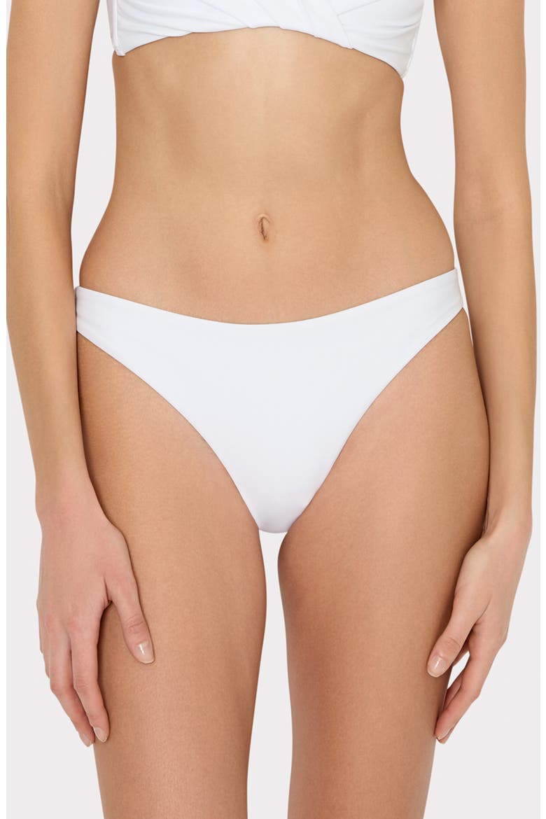 Solid Margot Bikini Bottoms, Main, color, WHITE