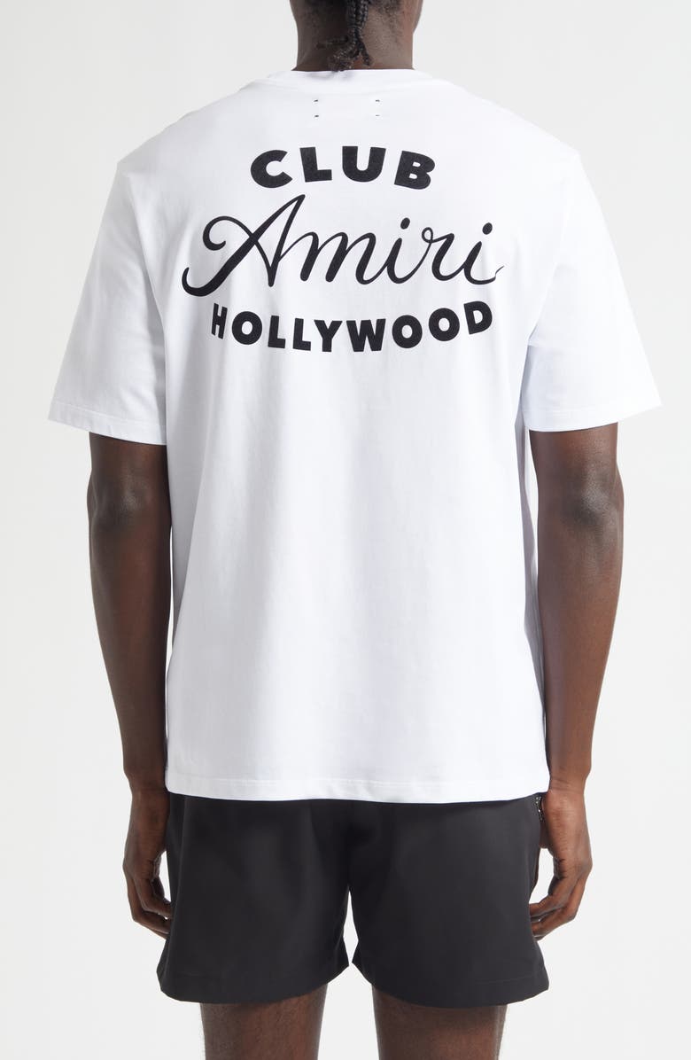 AMIRI Club Amiri Graphic T-Shirt, Alternate, color, White