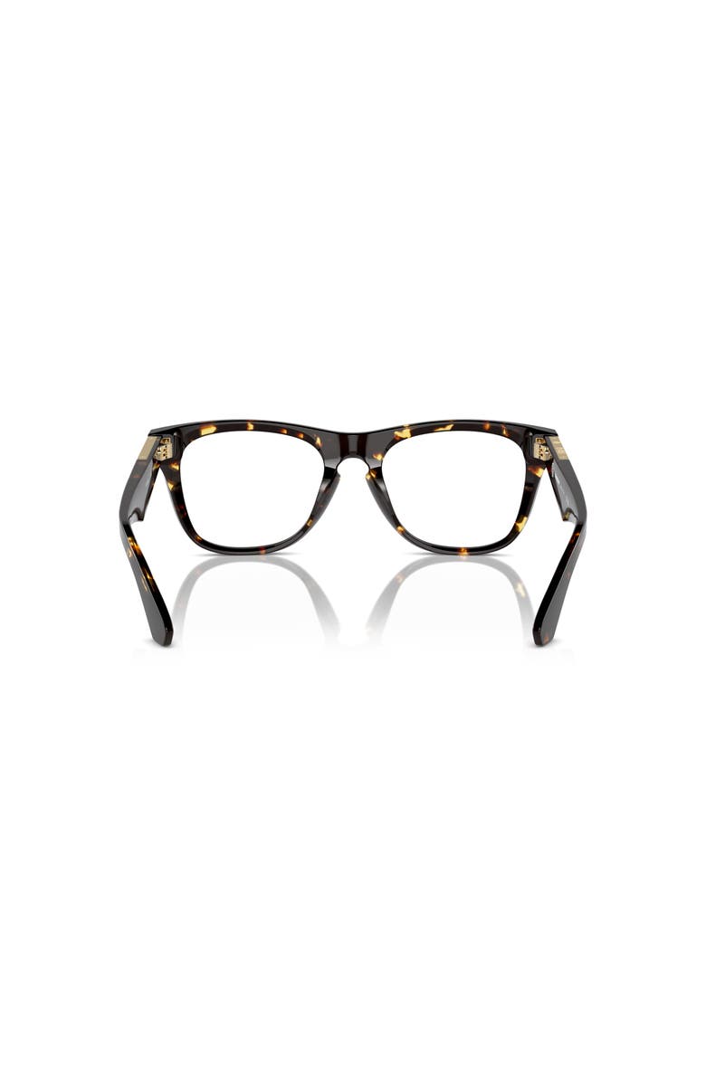 Burberry 53mm Square optical glasses, Alternate, color, Brown