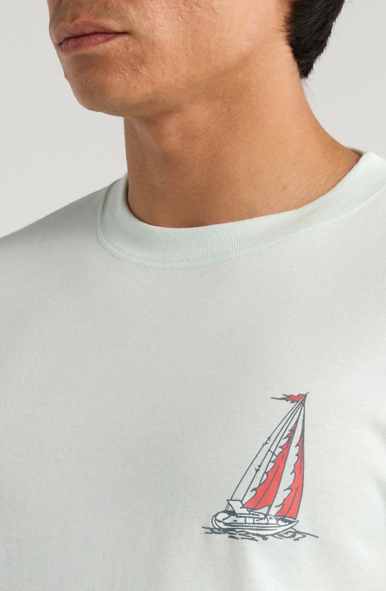 Vans Shredwinds Graphic T-Shirt, Alternate, color, Hint Of Mint