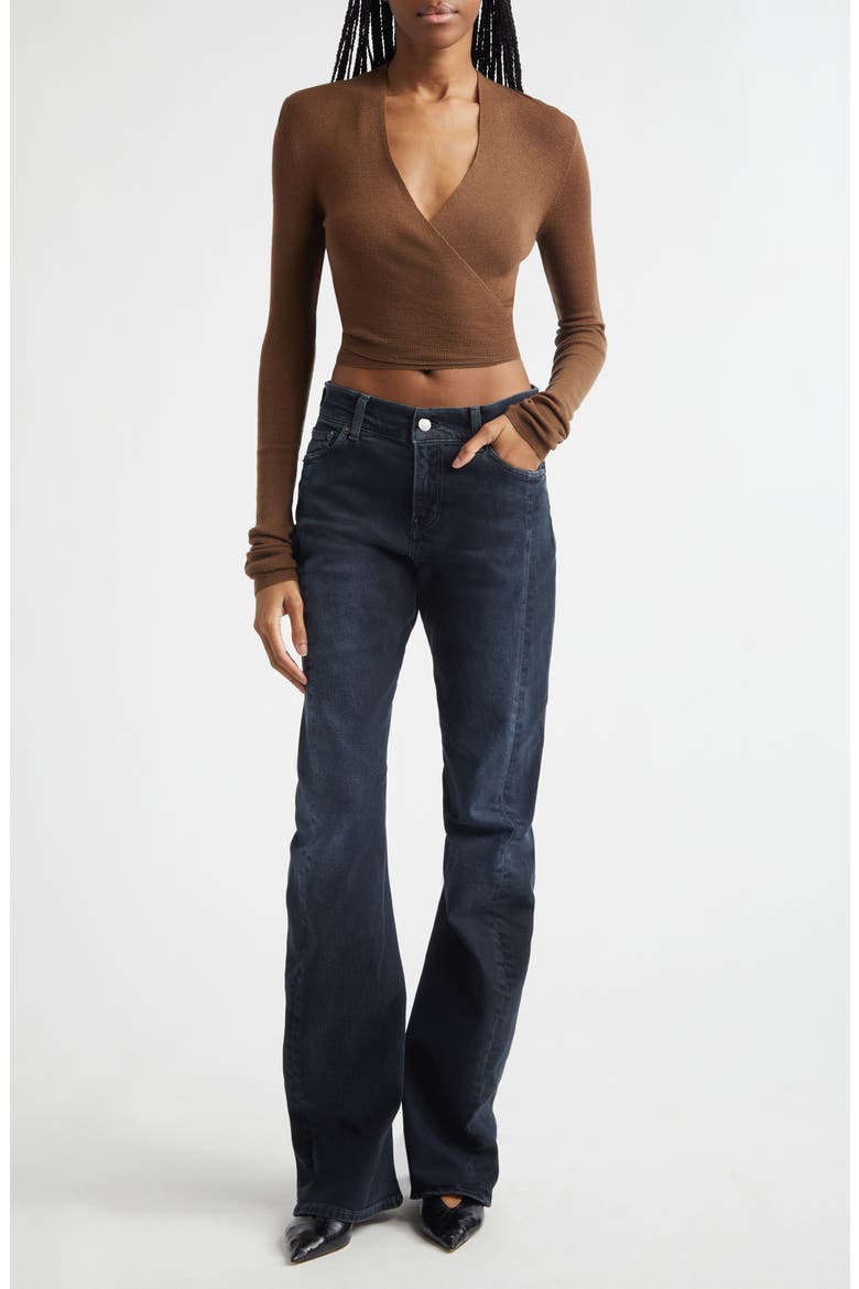 Gery Straight Leg Jeans, Alternate, color, BLACK MOON
