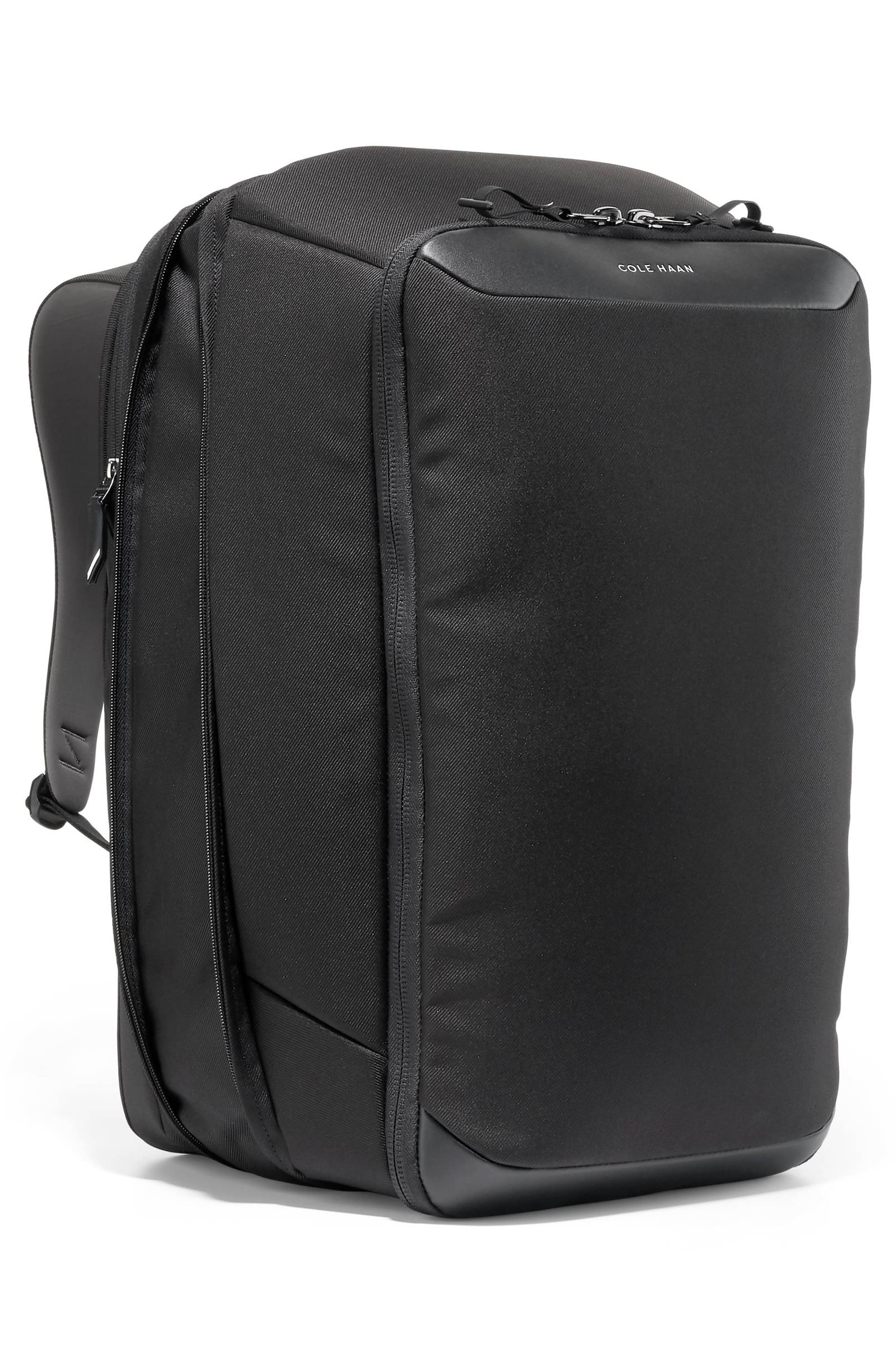 Cole Haan ZeroGrand 72 Hour Leather Backpack, Alternate, color, 