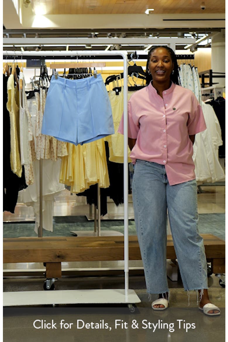 Gabbi Pintuck Shorts video