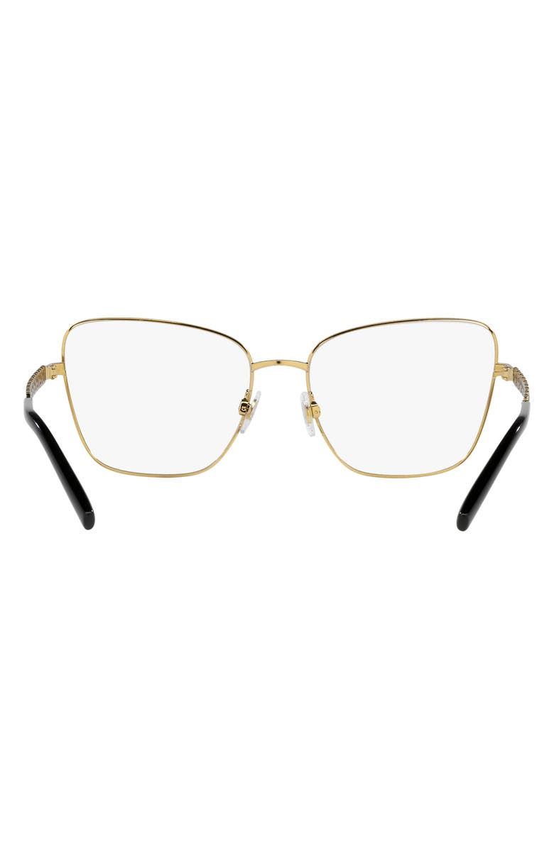 Dolce&Gabbana 57mm Butterfly Optical Glasses, Alternate, color, 