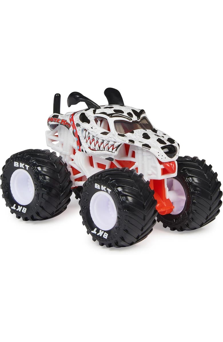 Monster Jam Monster Mutt Dalmatian Monster Truck, Die-Cast Vehicle, 164 Scale, Toy for Kids Ages 3 and up, Alternate, color, Black