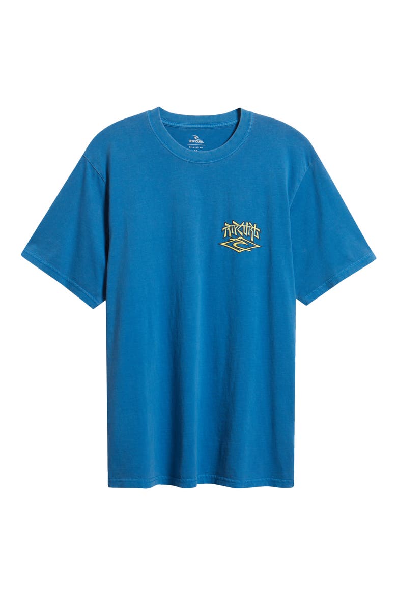 Liquid Trips Arch Cotton Graphic T-Shirt, Alternate, color, ROYAL BLUE