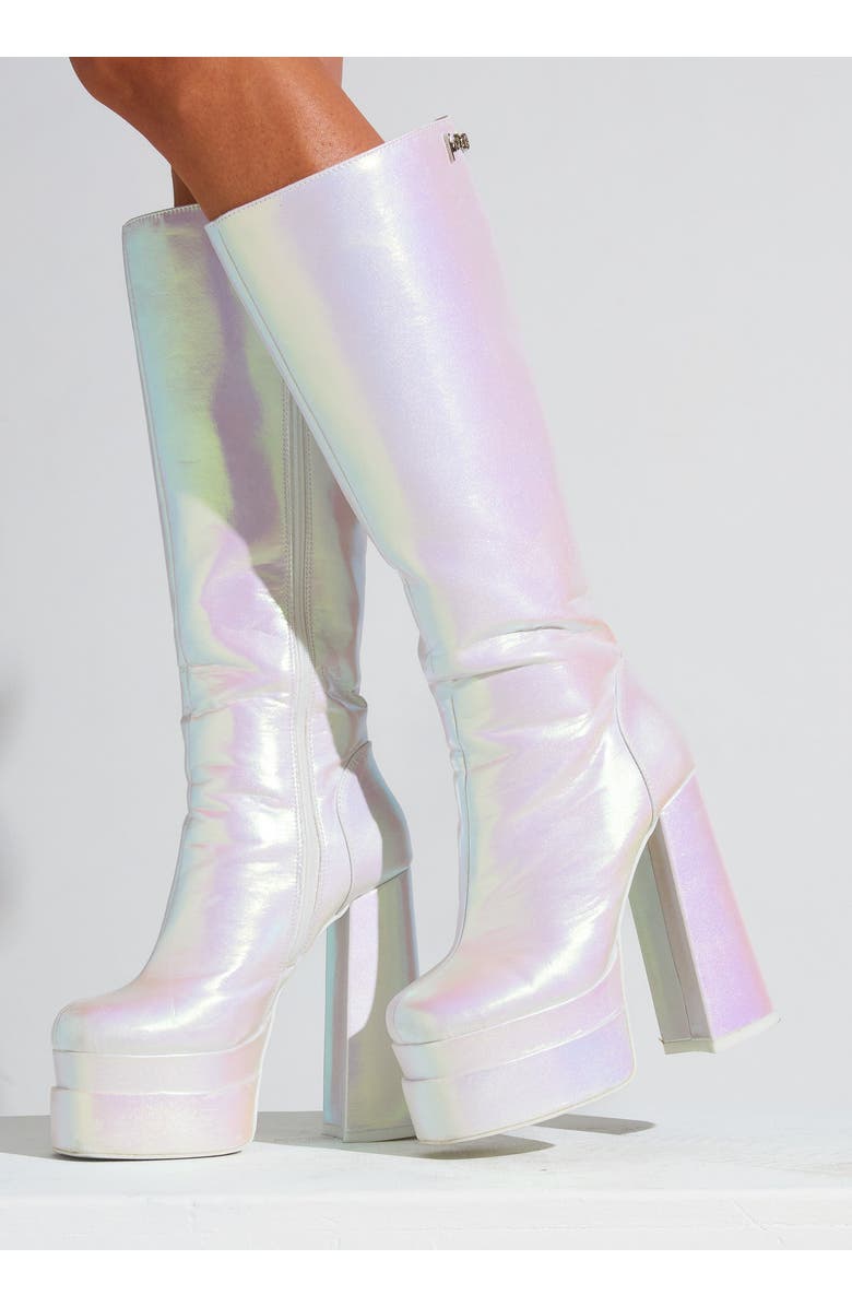 SPARKL FELICITY BOOT, Main, color, White