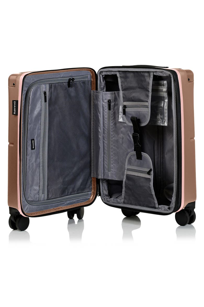 Earth 3-Piece Wheeled Luggage Set, Alternate, color, CHAMPAGNE