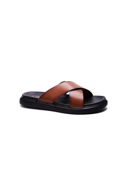 A. Veer Rioza Sandal in Tan Leather  product