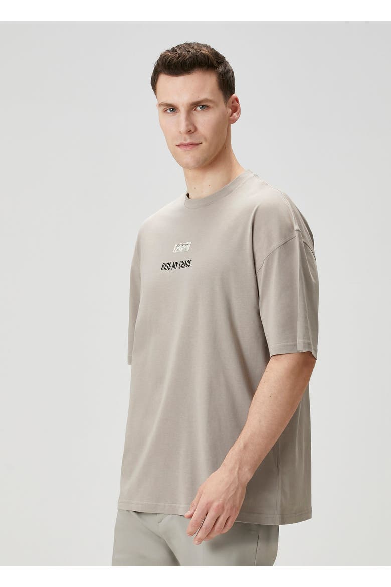 Pure Cotton Regular Fit Tshirt, Alternate, color, beige