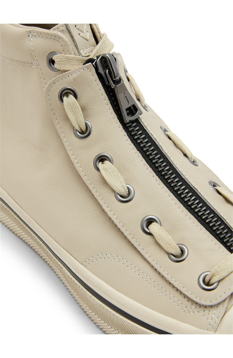 John Varvatos 315 Zip Vulcanized Mid Top Sneaker, Alternate, color,