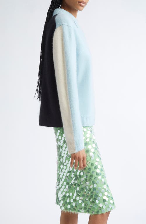 Zankov Andrew Merino Wool & Cashmere Cardigan In Blue