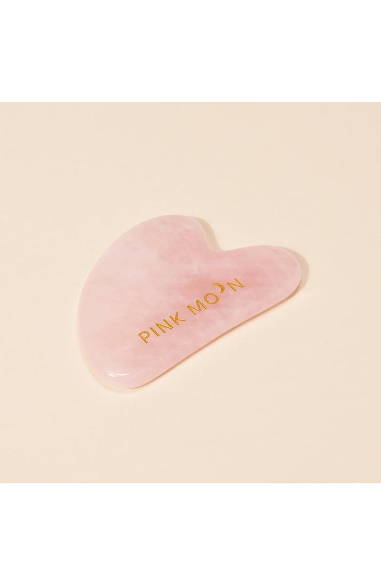 Pink Moon Rose Quartz Gua Sha Facial Toolkit 1ct, Alternate, color, NO COLOR