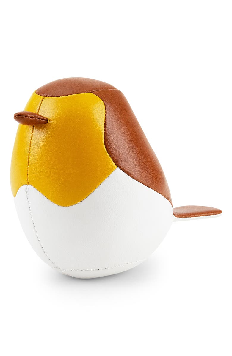 Zuny Bird Robin Paperweight, Main, color, Tan Ochre Yellow