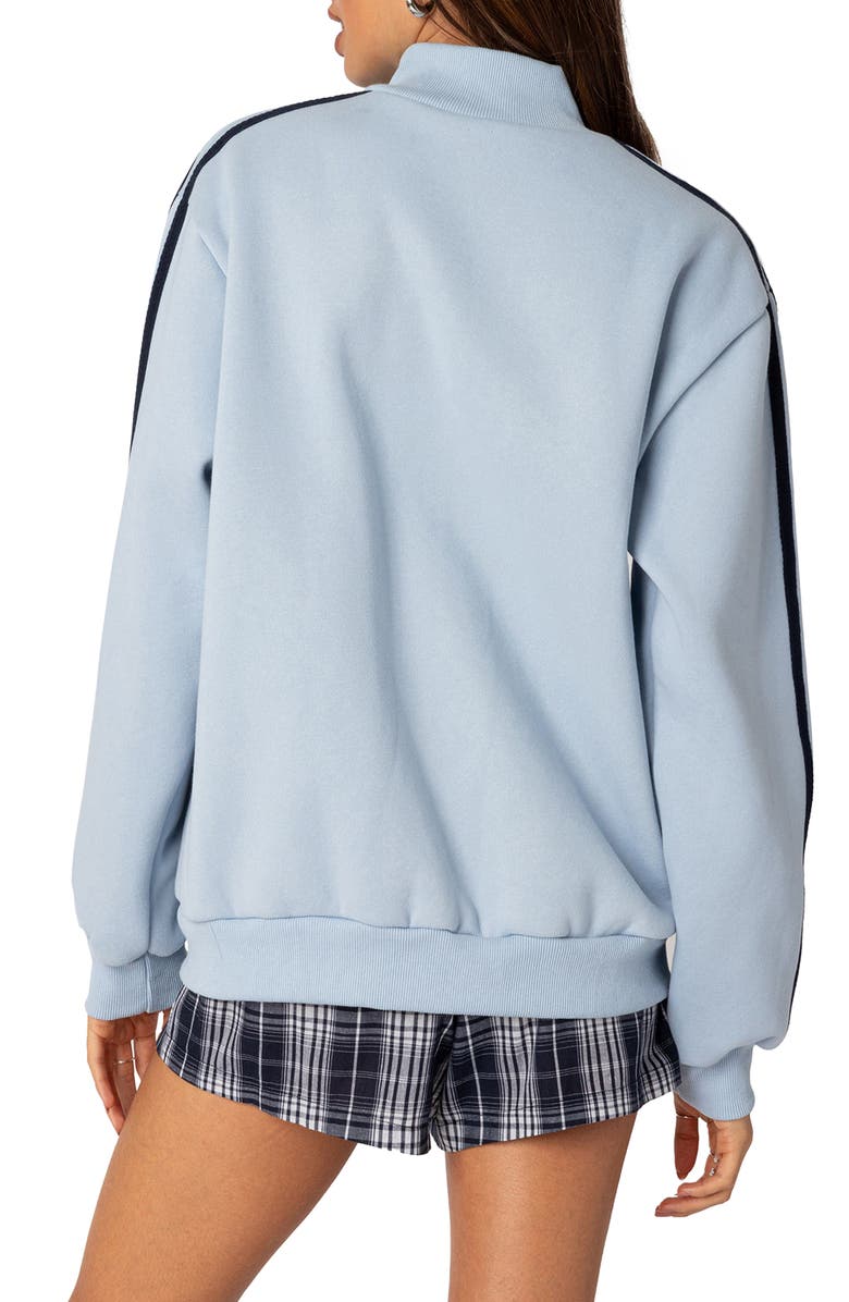 EDIKTED Italy Track Jacket, Alternate, color, Light-Blue