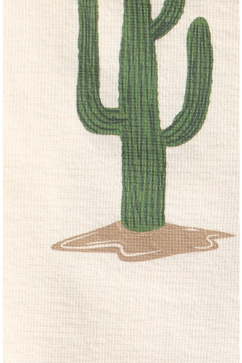 Kids' Cactus Cotton Sweatshirt, Alternate, color, OFF WHITE
