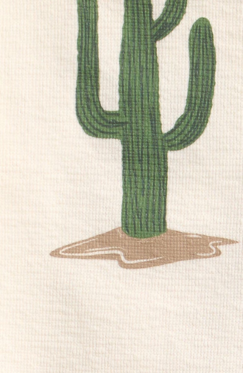 MILES THE LABEL Kids' Cactus Cotton Sweatshirt, Alternate, color, Off White