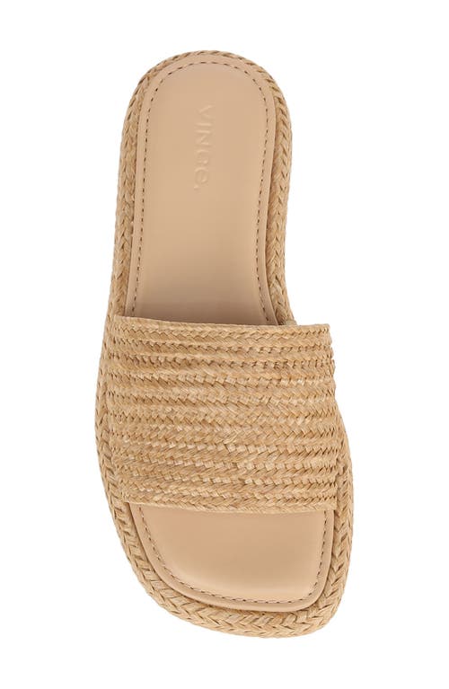 VINCE VINCE EVA PLATFORM SLIDE SANDAL