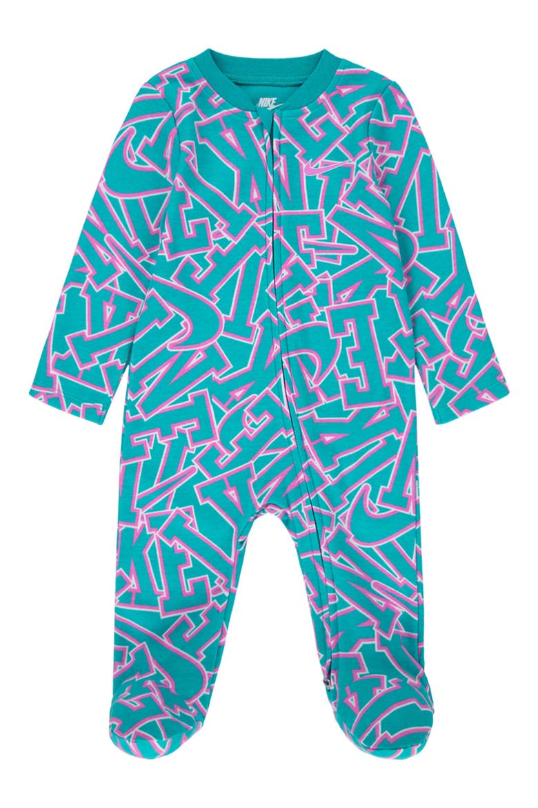 Join the Club Footie Coverall, Main, color, E7GCLEAR J