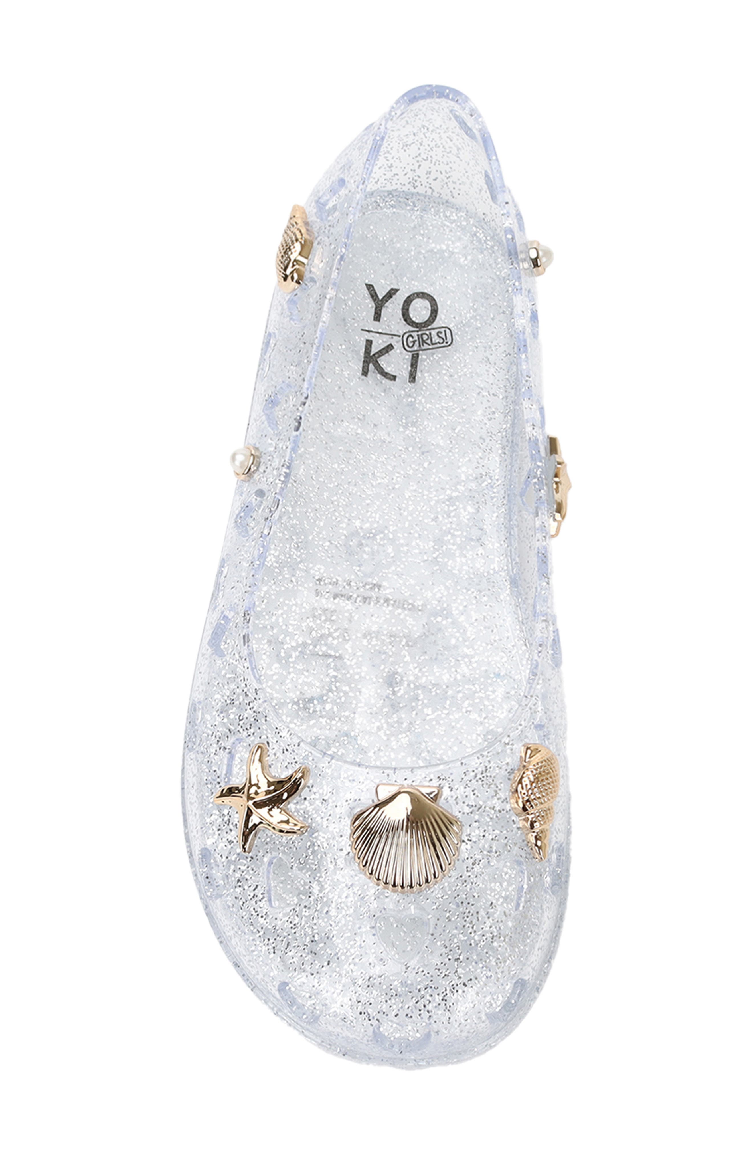 Kids' Sealife Jelly Flat, Alternate, color, CLEAR