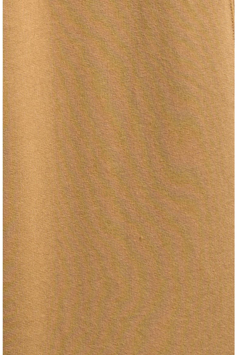 Kids' Wide Leg Fleece Cargo Sweatpants, Alternate, color, CAMEL