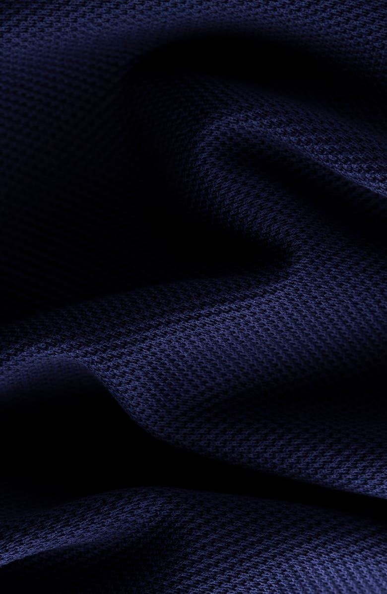 Eton Men's Slim Fit Solid Piqué Polo, Alternate, color, 