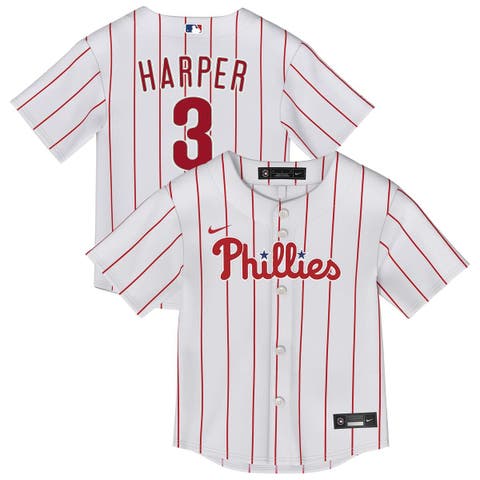 Infant Nike Bryce Harper White Philadelphia Phillies Home Replica Jersey