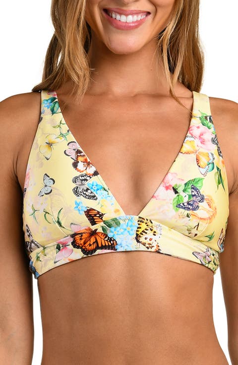 Lexie Garden Butterfly Bikini Top