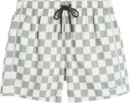 Boardies Nico Checkerboard Swim Trunks