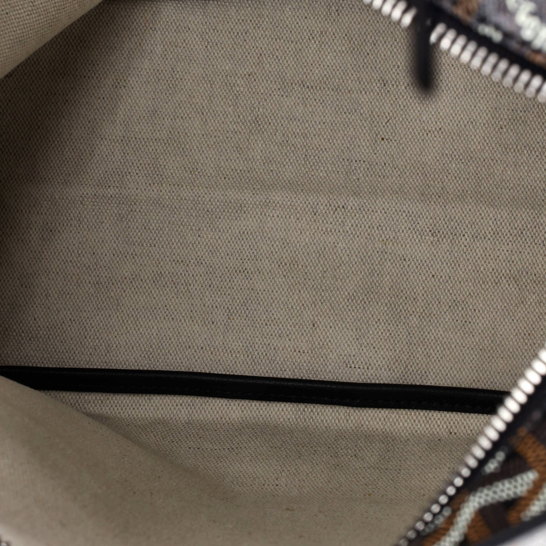 Pre-Owned Goyard Boheme Hobo Coated Canvas, Alternate, color, Black