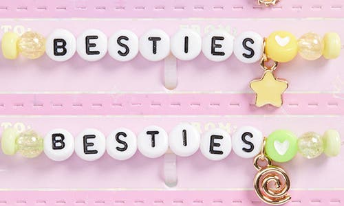 Capelli New York Kids' Tear & Share 8-pack Assorted Best Friends Bracelet Set In Multi