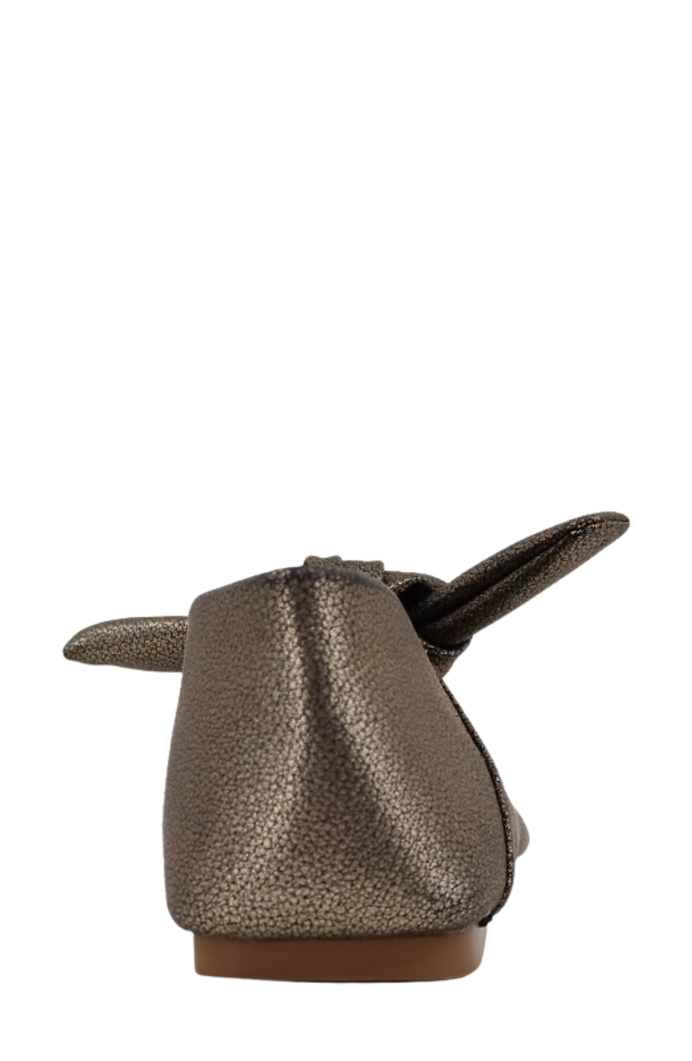 SHUSHOP Antonella Flat, Alternate, color, Gold