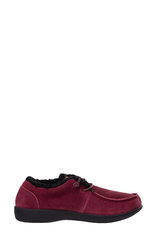 Revitalign Siesta Faux Fur Lined Shoe In Port Royale